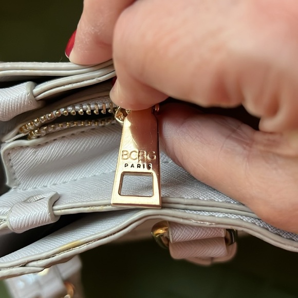 Bcbg Paris Woman's Faux Leather Satchel Handbag - Picture 11 of 11